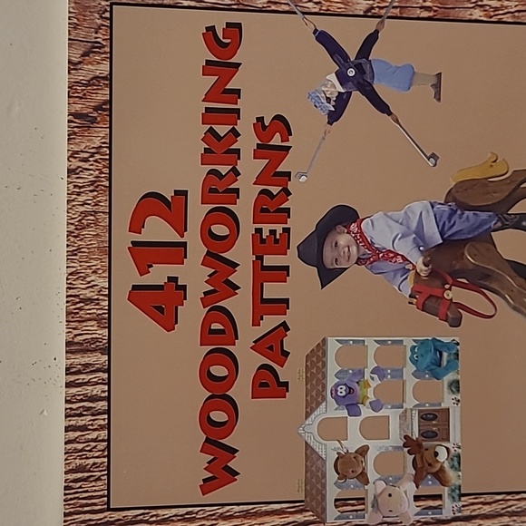 Vintage 412 Woodworking Patterns Book - Picture 2 of 16